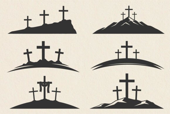 Easter Jesus Cross SVG Bundle for Creative Crafts