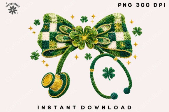 Faux Yarn Lucky Nurse PNG for Handmade Graphics