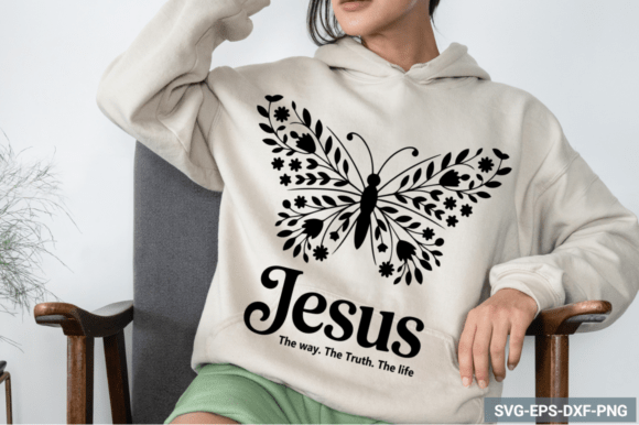 Jesus the Way. the Truth. the Life SVG: A Versatile Graphic for Crafters