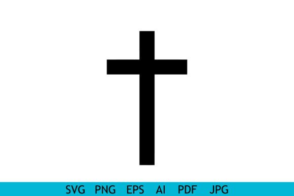 Review: Solid Christian Cross Silhouette for Crafts and Graphics