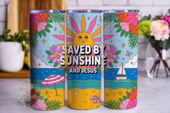 Saved by Sunshine Jesus 20oz Tumbler Review