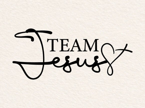 Team Jesus SVG for Crafts and Graphics Projects