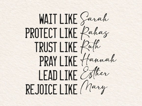 Women of the Bible Svg: A Versatile Christian Design