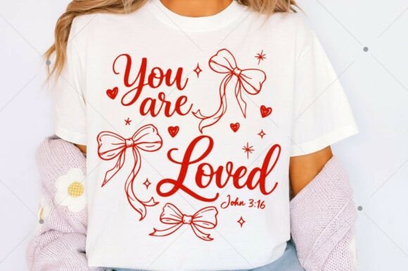 You Are Loved SVG PNG: A Versatile Christian Design